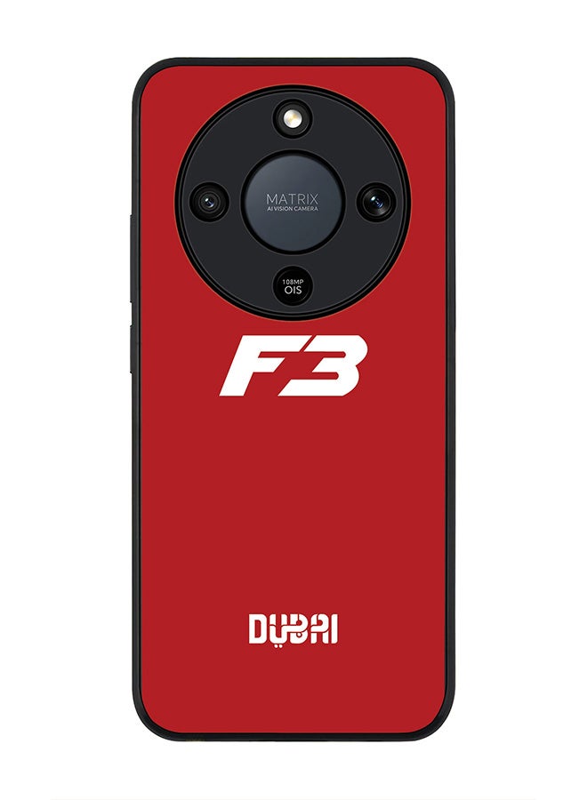 For Honor X9d / Magic8 Lite / X70 Case,Slim fit Camera Protection, Shockproof Thin Phone cover  -  Faz3 Dubai Red